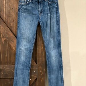 7 For All Mankind Women's Boyfriend Blue Jeans